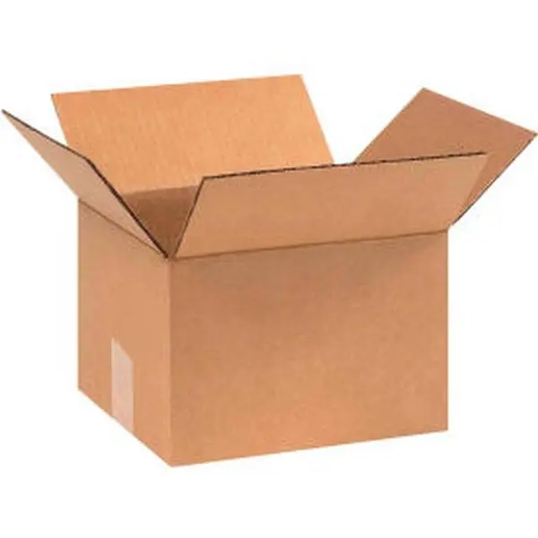 Global Industrial BP3182 Regular Slotted Cardboard Boxes - 9x8x6 in., Kraft, 200#/ECT-32 Strength - Pack of 25, for Office Stationery Envelopes & Postal Supplies