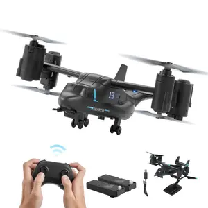 RC Helicopter, 2.4GHz Remote Control Helicopter with Gyro, 4-Channel RC Airplane for Beginner, Wing Lights & One-Key Takeoff/Landing, Flying Plane Toys for Kids Ages 8 and up