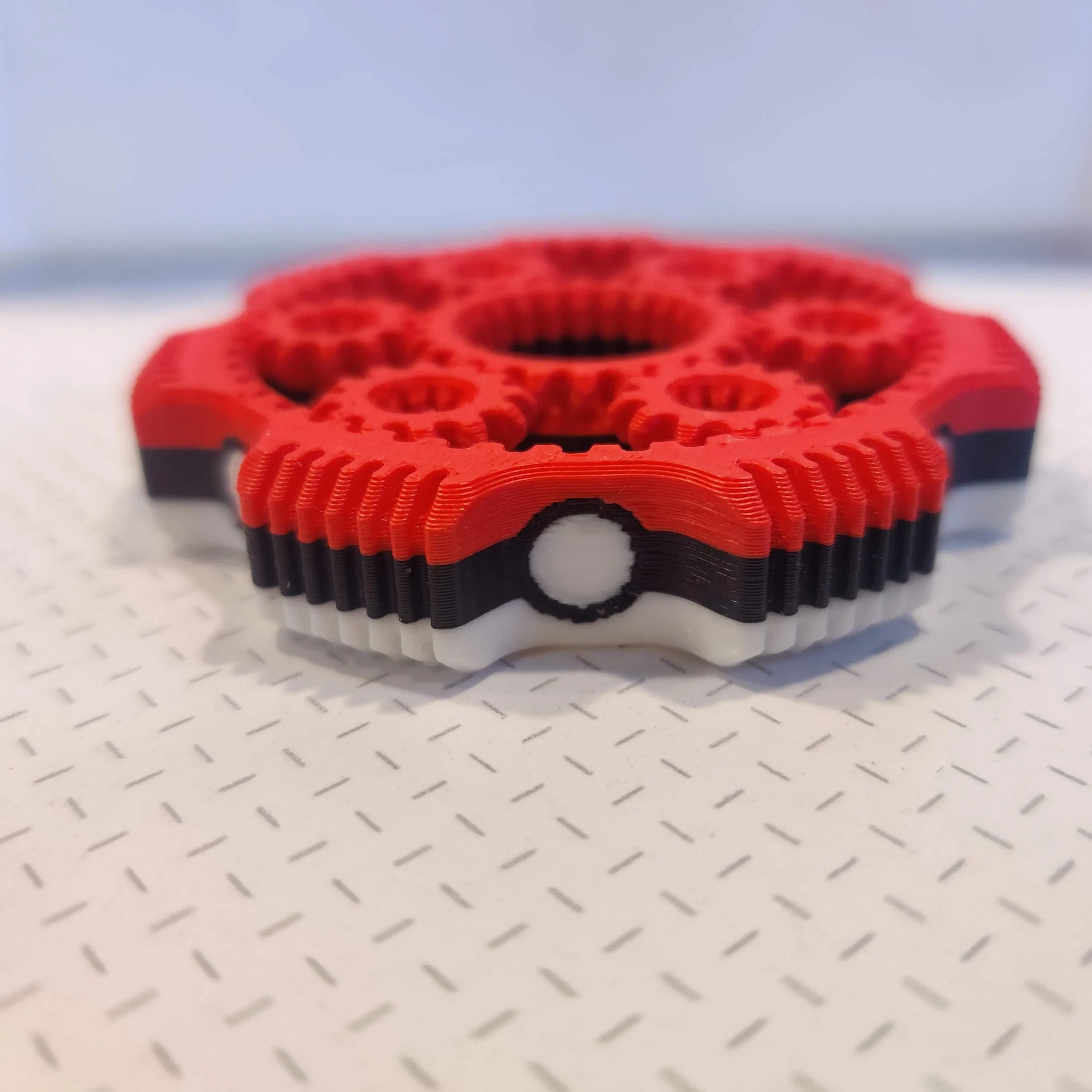3D Pokeball Planetary Spinner Fidget Toy – Gotta Spin 'Em All!