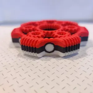 3D Pokeball Planetary Spinner Fidget Toy – Gotta Spin 'Em All!