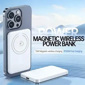 Magnetic Power Bank 20W PD Fast Charging - Essential Travel Gadget for Camping & Outdoor, Portable Charger