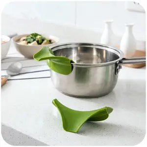 Silicone Soup Funnel | Creative Kitchen Accessories Silicone Funnel Tools | Kitchen Tools