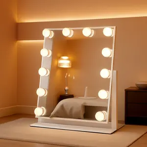 Hollywood Glow Vanity Mirror with 12 LED Bulbs