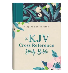 The KJV Cross Reference Study Bible―Turquoise Floral Hardcover – January 1, 2021