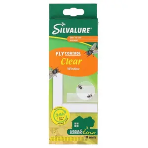 Clear Window Fly Trap (10 Traps)