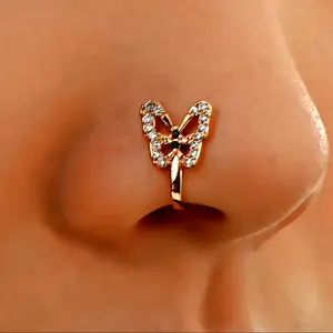 Butterfly Nose Cuff (Fake Nose Piercing)