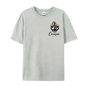 Customizable!!! This week we don't care about cruise ship anchor graphic T-shirts