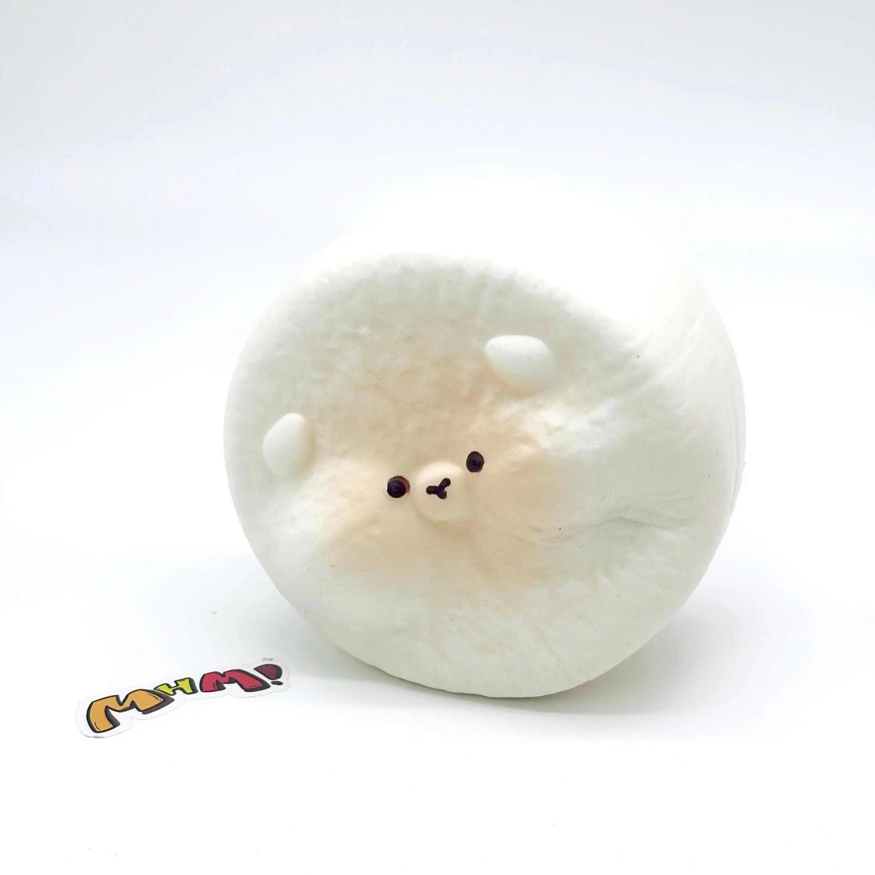 MHM Daikon Oden Slow Rising Squishy Toy, Soft Food-Themed Sensory Fidget Toy with Sticky Texture, Cute Kawaii Gift
