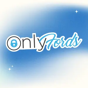 Only Fords Parody Sticker | Funny Car Lover Vinyl Decal | Playful Automotive Humor | Waterproof Sticker for Cars, Laptops & Water Bottles T