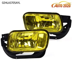 Bumper Fog Lights w/Bezel+Bulbs Fit For 2009-2012 Dodge Ram 1500 10-18 2500 3500