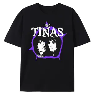 Jake Webber Johnnie Guilbert The Tinas Accessories T-Shirt Unisex Vintage Cotton Print Fabric, Suitable for All Seasons, Family T-Shirt Casual Short-Sleeve Graphic Tees Comfort Wear Fun Shirts Classic Cotton Tee Cotton Menswear