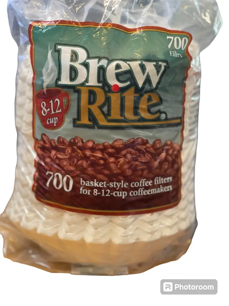 brew rite coffee filter 8-12 cups 700ct - TikTok Shop