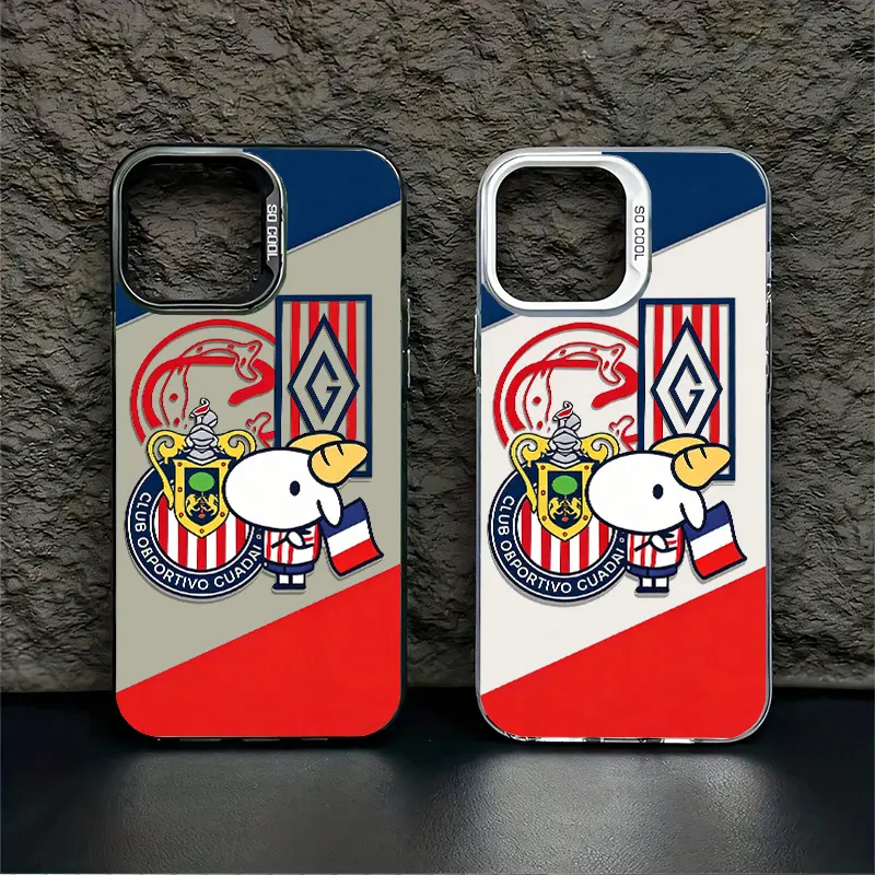 Chivas Guadalajara LIGAMX Aesthetic Custom Cellphone Case, Silicone Protective Hard TPU PET PC Black Cover for iPhone 17 16 15 14 13 12 11 7 8 Plus ProMax AIR & Samsung S22 S23 S24 S25 PLUS ULTRA - Shockproof, Anti-Scratch Electronics Accessories, Black-0