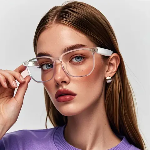 Multifunctional Smart Glasses - Wearable Tech Glasses, Polarized Glare Protection, Plastic Frame, Built-in Speaker, Camera, Camera Remote, USB Charging, Android Compatible, Sun Protection, for Hiking, Cycling (Phones & Electronics Smart Wearable Device)