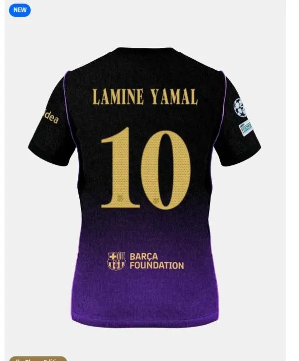Black & Purple Football Jersey | Breathable Soccer Shirt for Men & Women