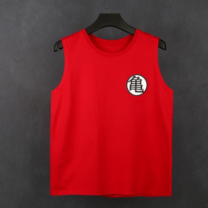 Dragon Ball DBZ Son Goku Unisex Summer outfits men streetwear 80s 90s graphic tees cotton Anime tank tops men gifts