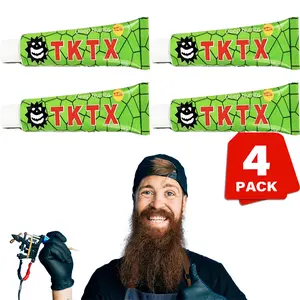 4pcs Tattoo Numbing Cream | Laser Removal | Waxing | Eyebrow Threading | Cosmetic Cream