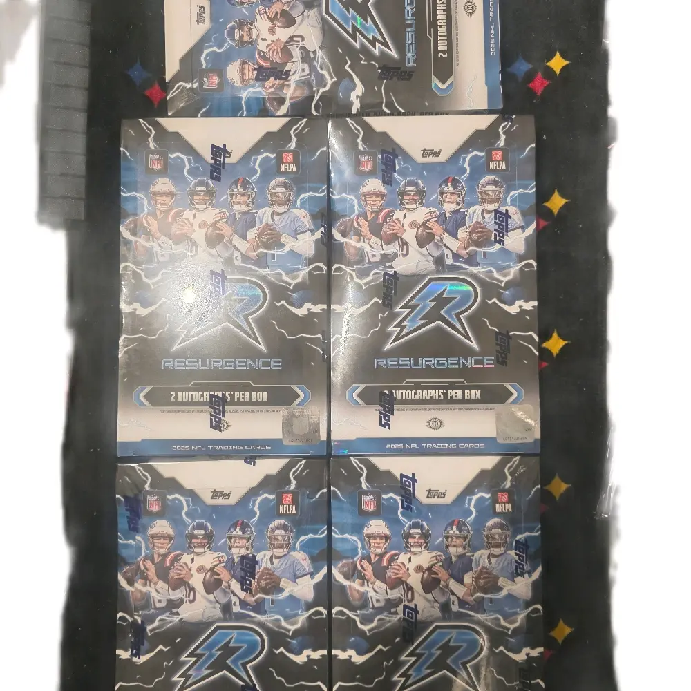 #1312 GT Breaks - (5) 2025 Topps Resurgence Hobby Boxes- Pick Your Team Break