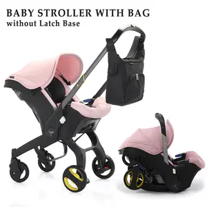 (No Base)Baby Stroller For Newborn,Convenient Attached Storage Bag,With A Sunshade,The Wheels Can Be Locked,The Handlebars Can Be Adjusted In Both The Forward And Reverse Directions