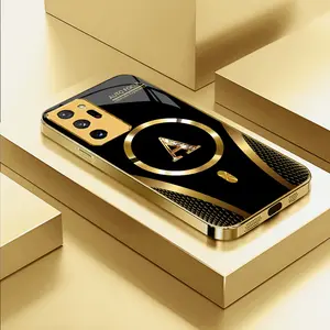Suitable for [Galaxy Note20 Ultra 5g] high-end MagSafe phone case，Features a magnetic attachment function，Choose from all 26 letters—featuring a sophisticated, minimalist design. YM99