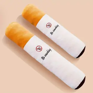 Cigarette Design Pet Plush Toy, "No Smoking" Pet Plush Cigarette ShapeToy, Cool Dogs Relaxing Toys For Dogs And Cats interactive  dog