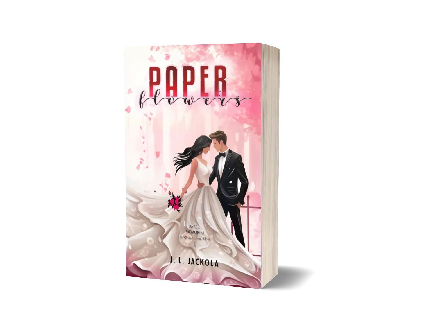 Paper Flowers, a second chance romance signed paperback