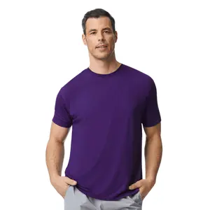 Gildan-Unisex Performance T-Shirt, Bulk Tee, 5 oz. 100% Polyester Assorted Short Sleeve Crewneck Plain Tees, Mixed Color Solid T-shirts