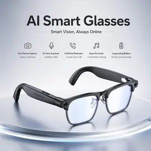 AI Smart Glasses – Future technology at your fingertips. Voice interaction, real-time translation, AR navigation—unlock a new horizon of smart living! Wearable Wearable