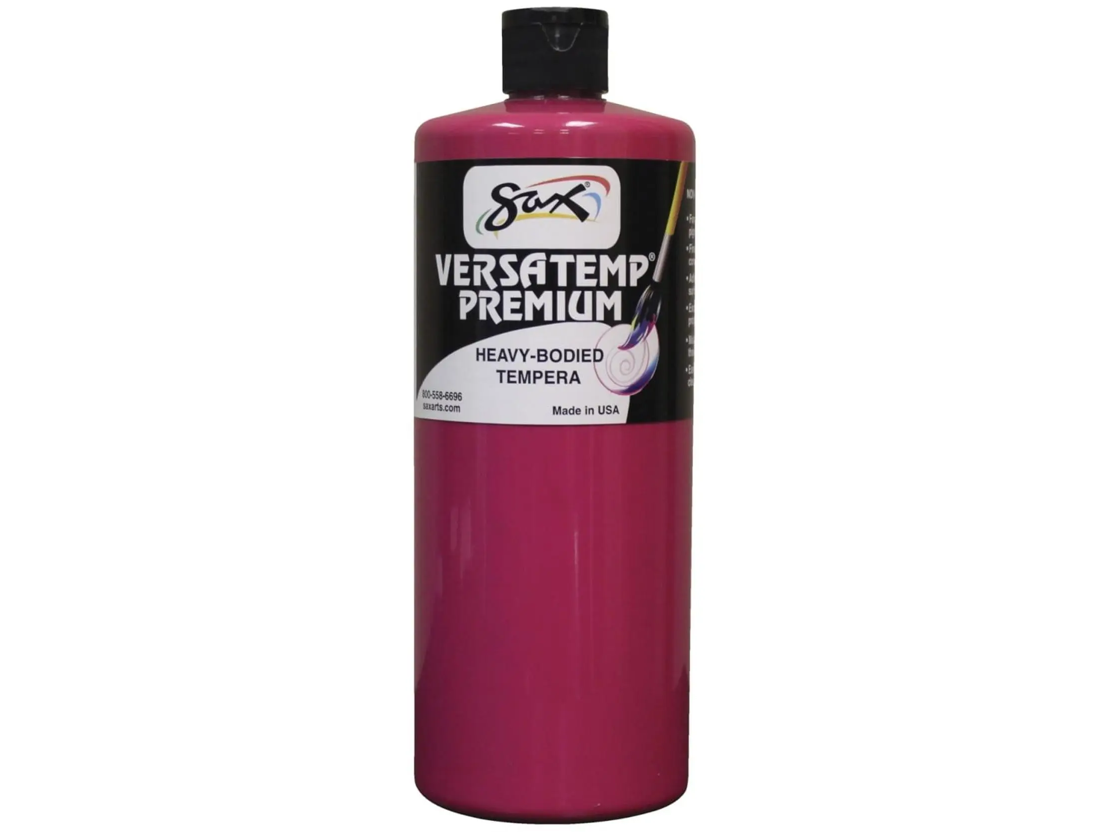 Chroma Acrylics 1592715 Versatemp Premium Heavy-Bodied Tempera Paint, Magenta