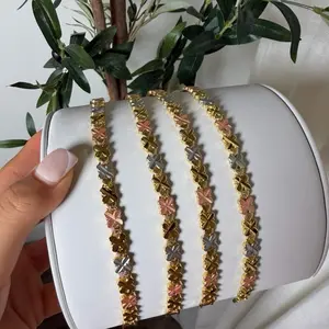 Trinity Luxe Bracelet 7.5”