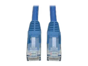 Tripp Lite TRL-N201002BE50B Cat6 Gigabit Snagless Molded Patch Cable RJ45 M-M- Blue 2 ft. Bulk Pack - 50 Piece