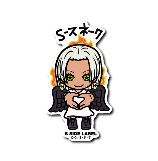One Piece S-Snake B-Side Label Sticker Japan Exclusive