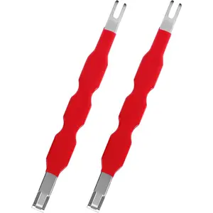 2 count Automotive Electrical Terminal Connector Separator , Universal Plug Connector Remover for , Multifunction Electrical Disconnect Tool for