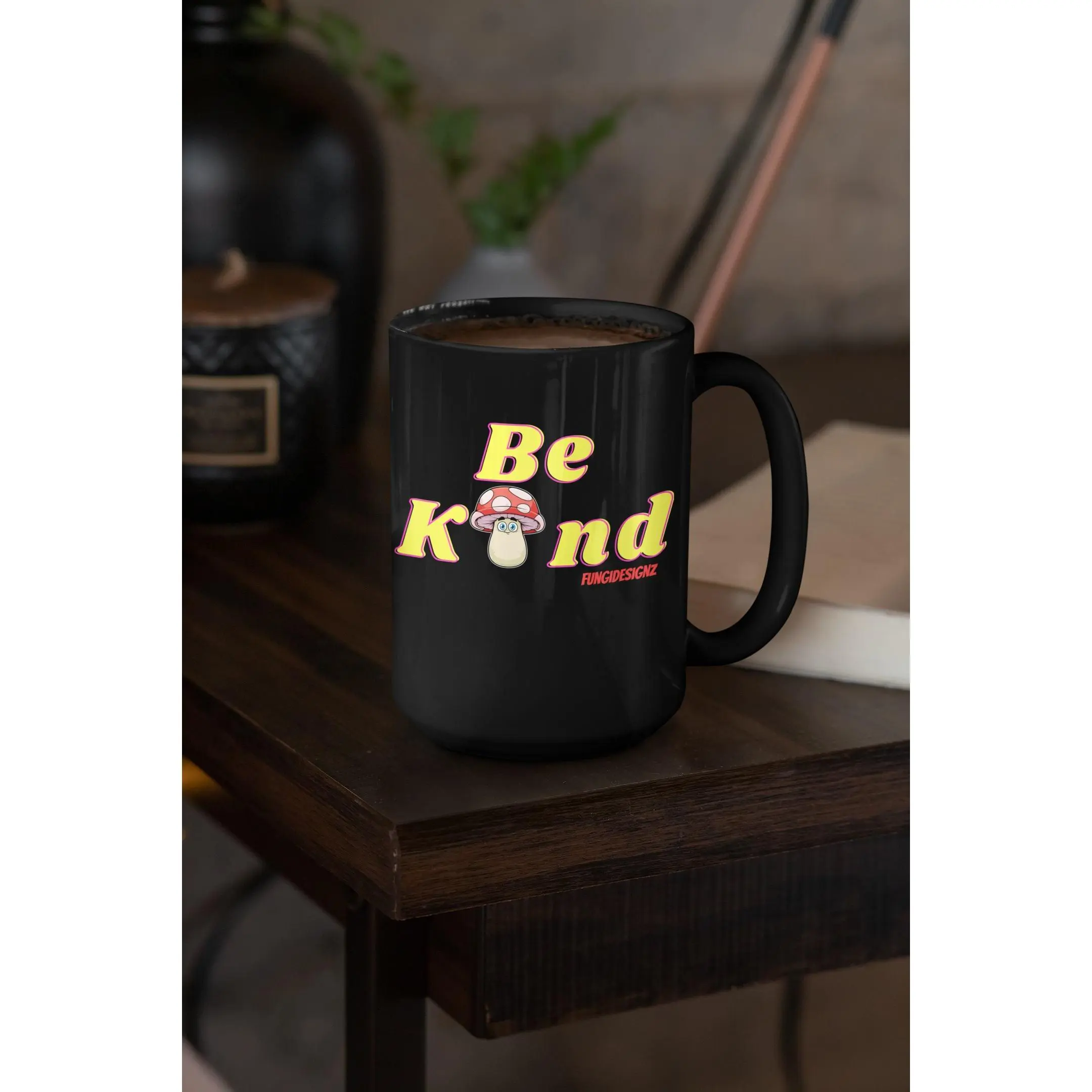 Be Kind - Mushroom Mug