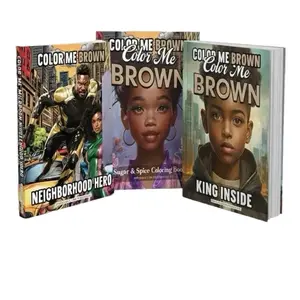 Color Me Brown 3 Coloring Book Set for kids