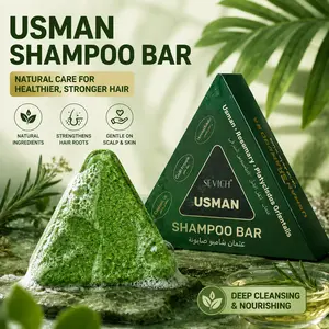 SEVICH Herbal Shampoo Bar Natural Hair Nourishing Solid Shampoo with Ginseng Rosemary & Polygonum Multiflorum Gentle Scalp Cleansing Soap for Men & Women Eco-Friendly Haircare 120g - Conditioner Bar, Cleanser