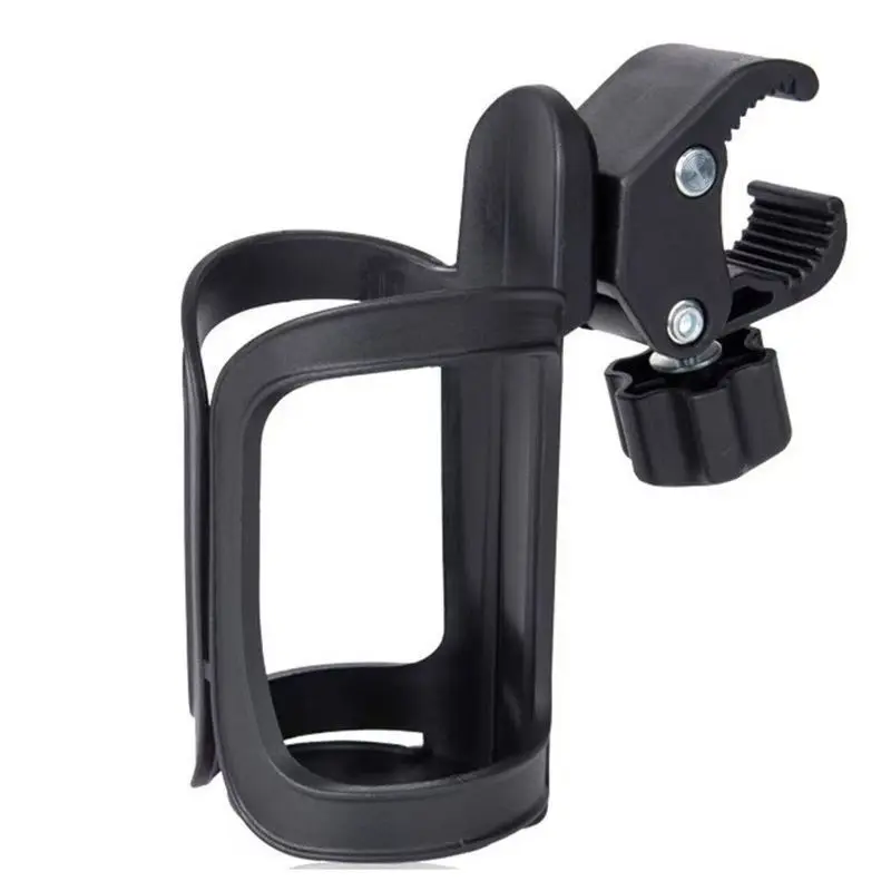 360° Rotatable Rail Mount Cup Holder, No Tool Install Clamp-on Drink Holder Fits 20-40oz Mugs, Universal Beverage Holder for Boat Rail, Bimini Top Frame, PWC Jet Ski, Dock, Bicycle, Stroller, Marine Accessory