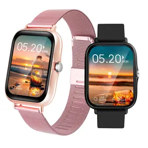 2026 Fashion 1.85 Inch Smartwatch, Wristwatch, Colorful Strap, Wireless Calling, Bluetooth, Music Player, Fitness Tracker, Android & iOS Wearable Device