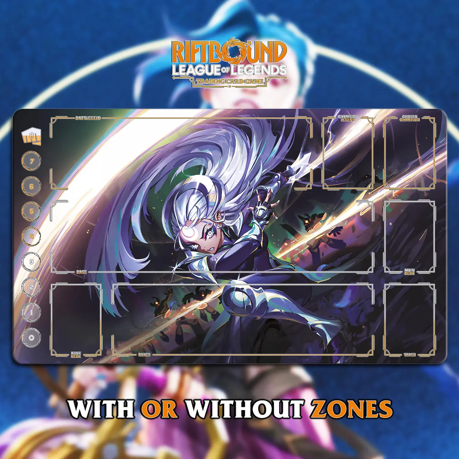Playmat Riftbound Diana Scorn of the Moon | League of Legends TCG