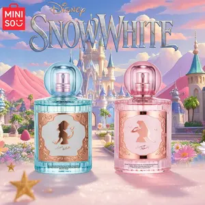 Miniso Disney Princess Perfume Gift Set, Valentine's Day Fragrance for Women & Girls, 50ML Eau De Parfum Scented Spray