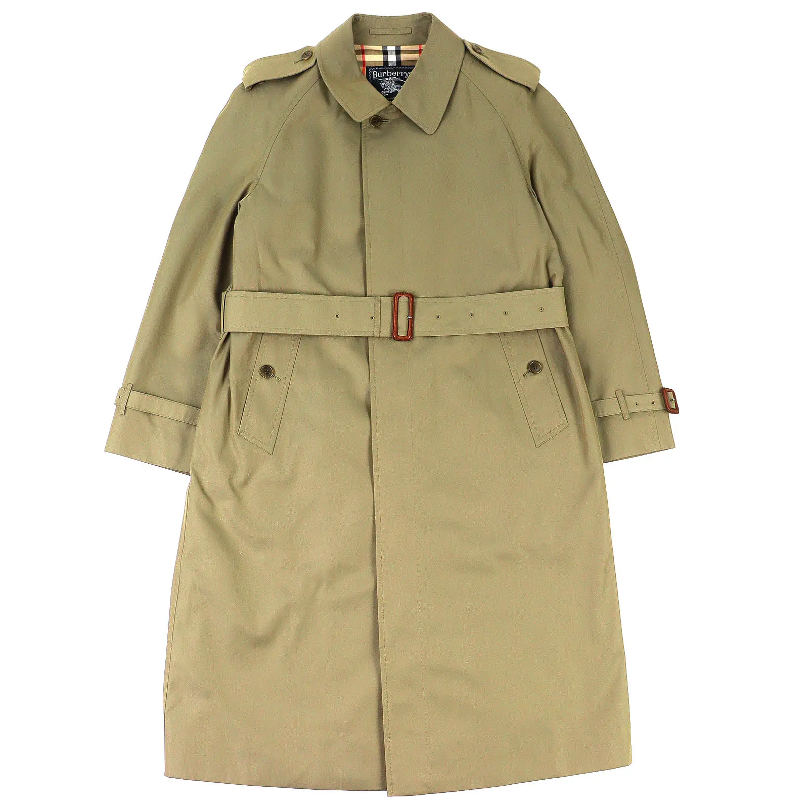 Pre-owned BURBERRY Cotton Small Leather Goods Burberrys Trench Coat