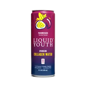 Sparkling Collagen Water - 12 Cans, Passion Bliss