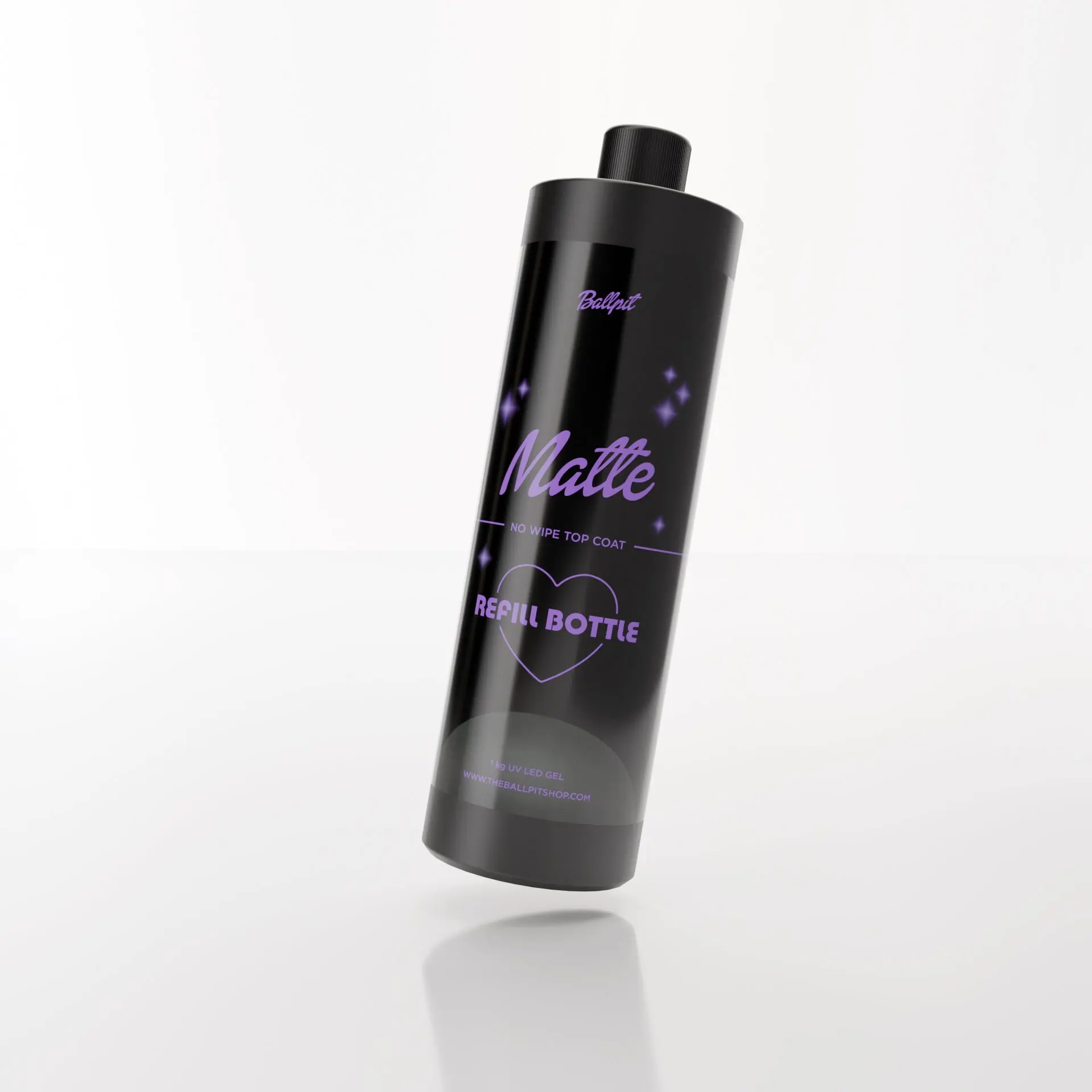 Matte Top Coat Refill Bottle - Gel Polish