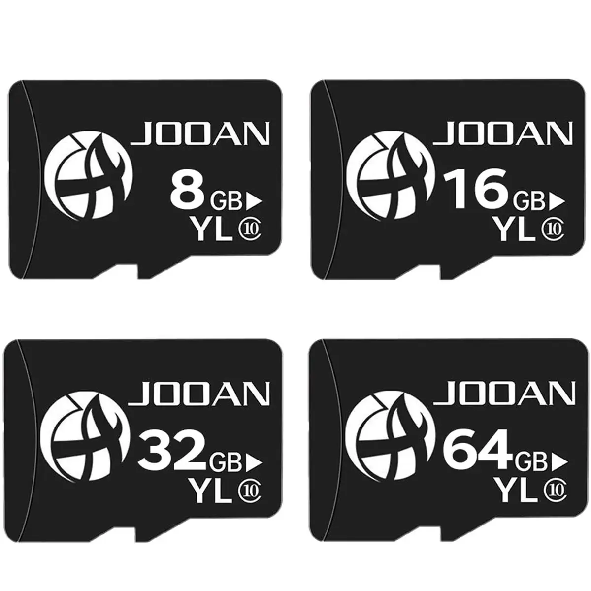 【JOOAN High-Speed MicroSD Card】Suitable For Digital/Security Cameras, Smartphones, Cameras, Car Dash Cams, Game Consoles, Mobile Phone Accessories, Office Accessories, 64GB/32GB/16GB/8GB MicroSD Cards With 24/7 Stable Storage