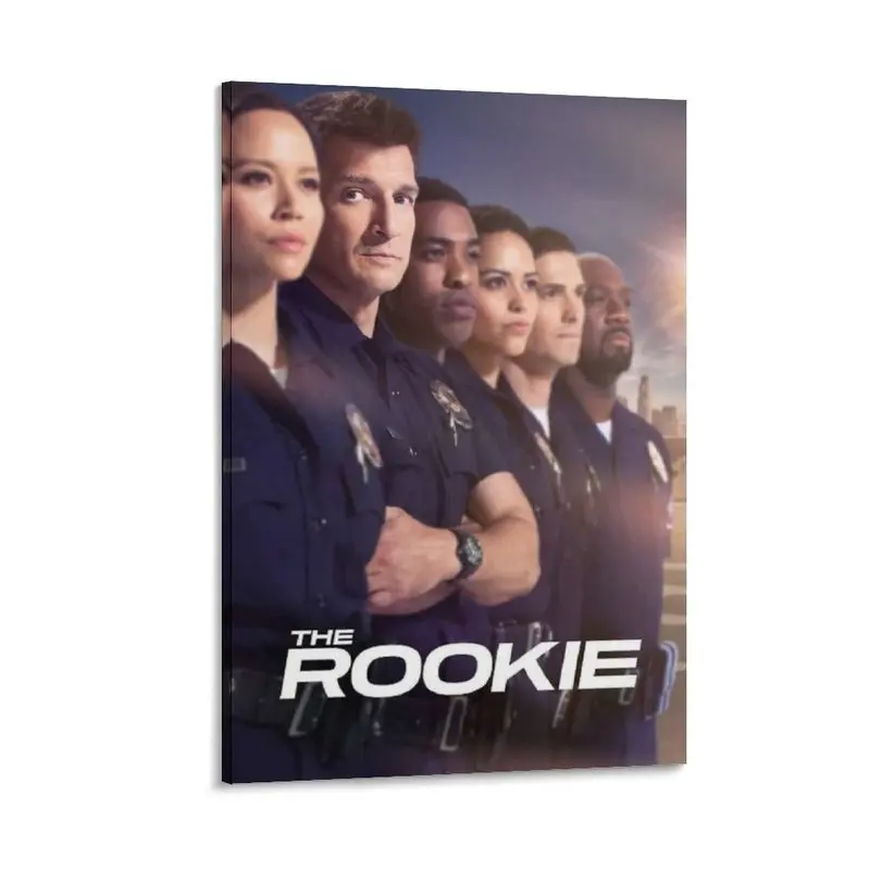 The Rookie TV Series Poster Restaurant Living Room Corridor Club Decoration 2 Canvas Poster Bedroom Decor Sports Landscape Office Decor Poster For Bedroom Living Room Office Decor.