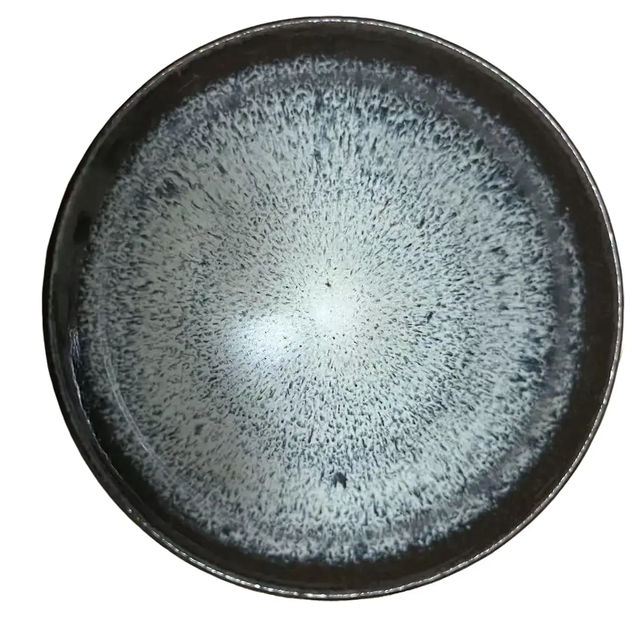- ： Handmade Jian Zhan Teacup, Kiln Change Glaze,Traditional Ceramic Tea Bowl