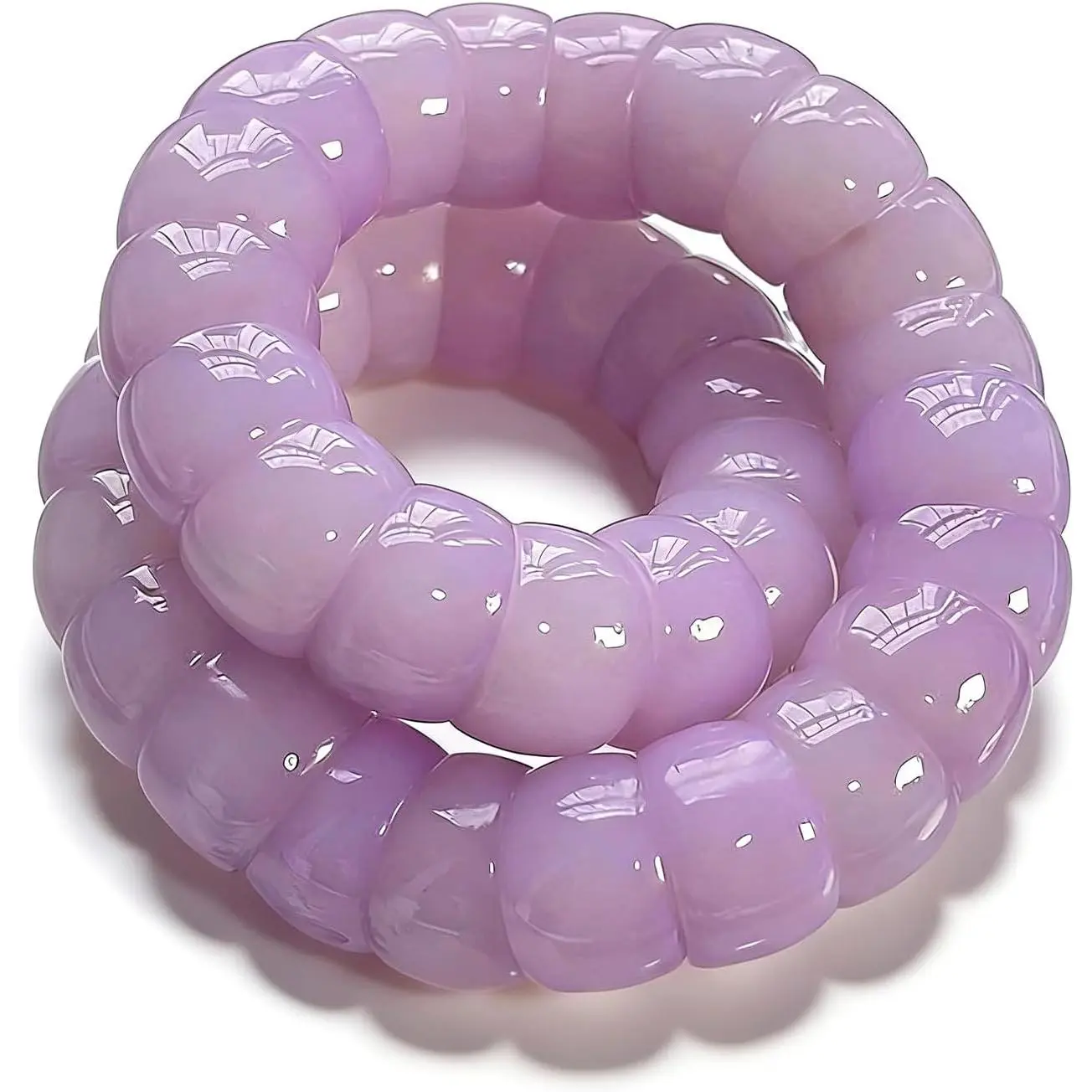 B2: Light purple bracelet