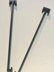 3D Printed Detailer plate hangers (Pair)