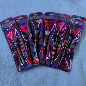 Brown Handmade Beaded Pens
