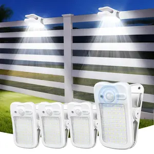 Solar waterproof courtyard light, IP67 protection solar light, suitable for porch deck garden garage balcony, portable outdoor solar mobile light, for fence gutter camping
